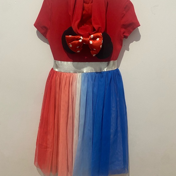 Disney Red and Blue Superhero Costume Dress - Picture 5 of 7